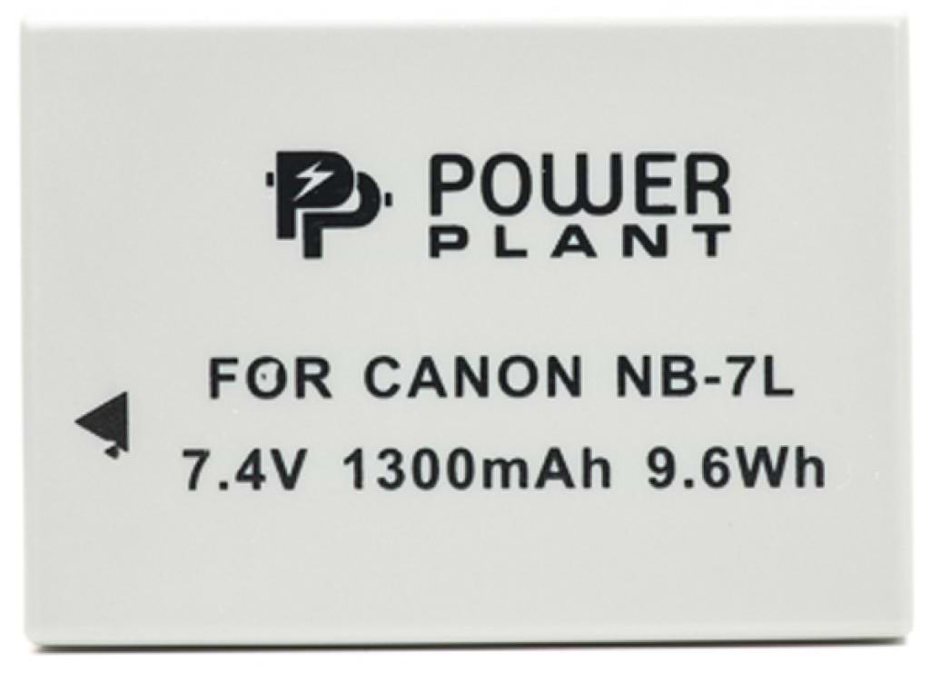 Акумулятор для фотокамери PowerPlant Canon NB-7L 1300mAh (DV00DV1234)