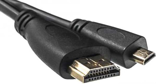 Фото - Кабель HDMI PowerPlant HDMI-microHDMI 0.5m Black (KD00AS1241)