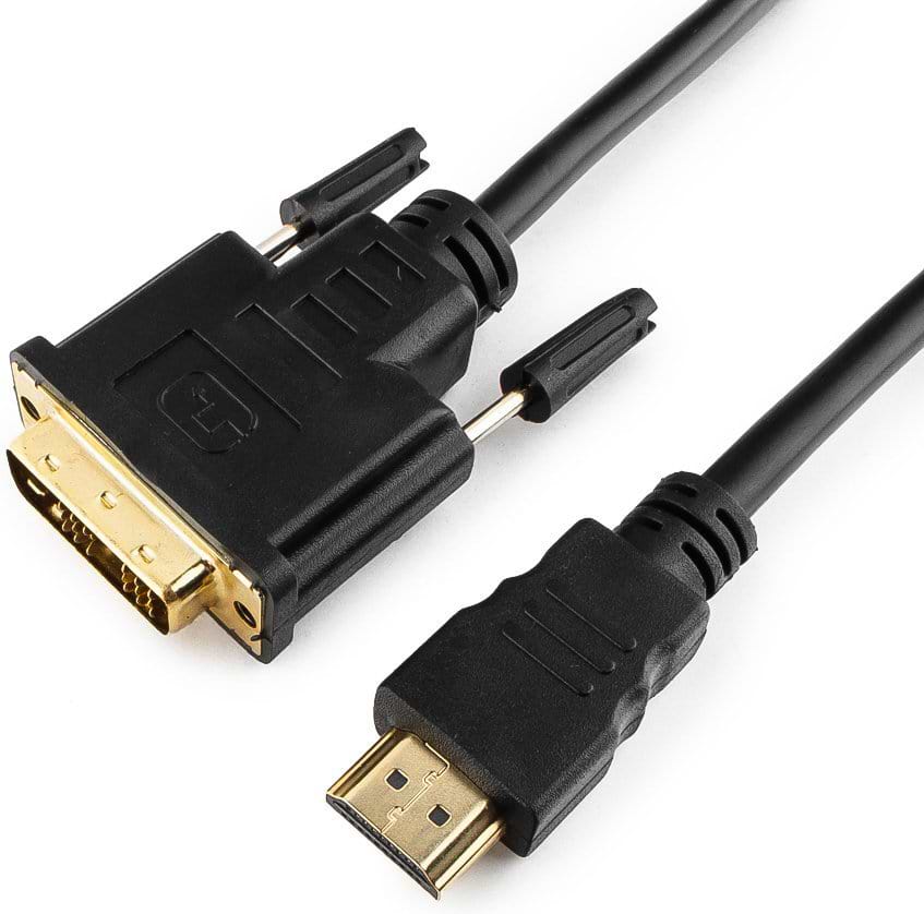 Кабель HDMI - DVI PowerPlant HDMI - DVI 1.5 м (CA911127)