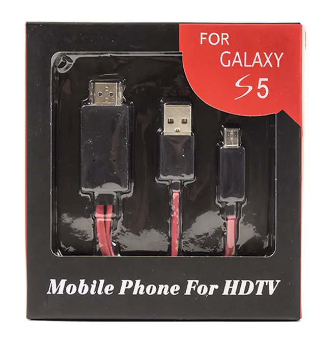 Кабель HDMI PowerPlant HDMI - micro USB + USB 2m MHL Blister (CA910861)