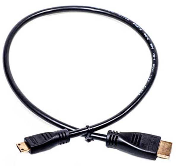 Фото - Кабель HDMI PowerPlant HDMI - mini HDMI 0.5m (KD00AS1192)