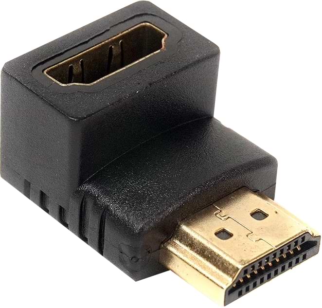 Перехідник HDMI PowerPlant HDMI (AF) -HDMI (AM) Black (KD00AS1303)