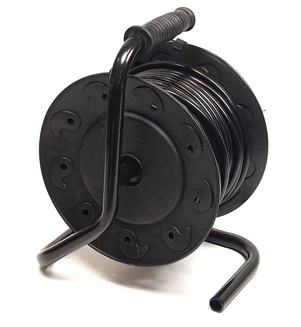 Фото - Подовжувач 220В PowerPlant JY-2002/20 (PPRA10M200S4) 4 розетки 20m Black-Yellow
