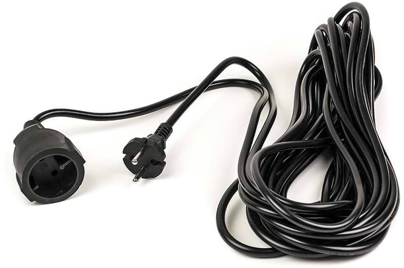 Удлинитель 220В PowerPlant JY-3021/10 (PPEA08M100S1) 1 розетка 10m Black - Фото 1