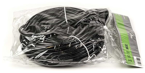 Фото - Подовжувач 220В PowerPlant JY-3021/30 (PPEA10M300S1) 1 розетка 30m Black