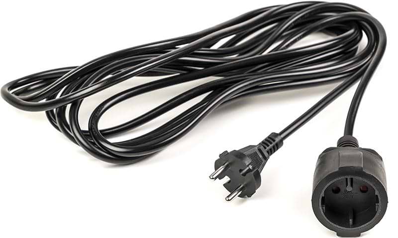 Удлинитель 220В PowerPlant JY-3021/5 (PPEA08M50S1) 1 розетка 5m Black - Фото 1
