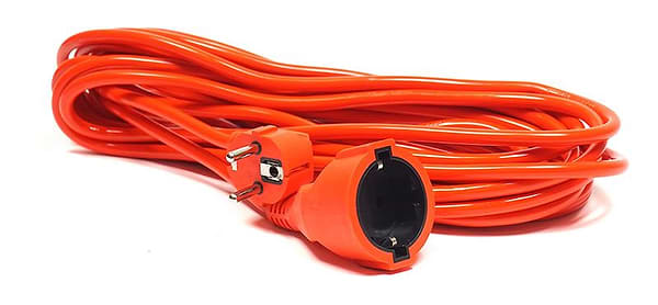 Фото - Удлинитель 220В PowerPlant JY-3024/10 (PPCA08M100S1) 1 розетка 10m Orange