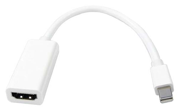 Фото - Переходник Mini Display Port-HDMI PowerPlant mini DisplayPort-HDMI 0.15m White (KD00AS1238)