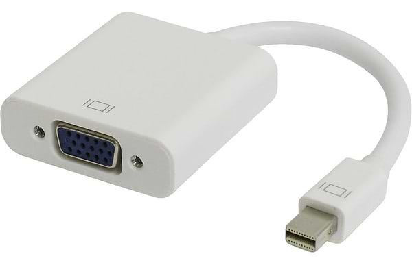 Фото - Переходник Mini Display Port-VGA PowerPlant mini DisplayPort-VGA 0.15m White (KD00AS1281)