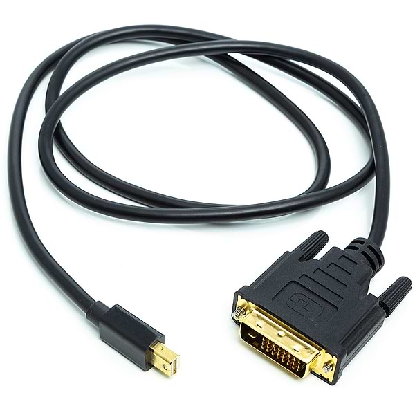 Фото - Адаптер Mini Display Port-DVI PowerPlant Mini DisplayPort to DVI (CA912148)