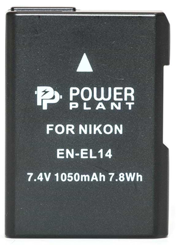 Аккумулятор для фотокамеры PowerPlant Nikon EN-EL14 Chip 1050mAh (DV00DV1290)