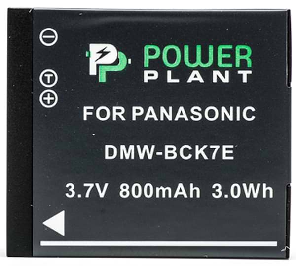 Фото - Акумулятор для фотокамери PowerPlant Panasonic DMW-BCK7E 800mAh (DV00DV1301)