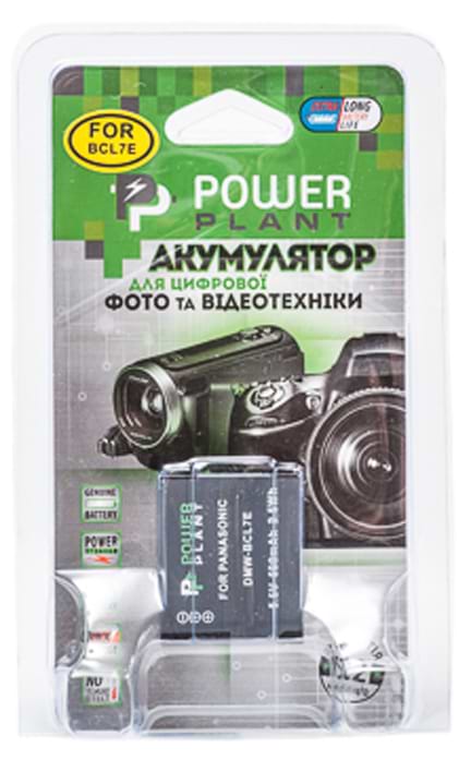 Фото - Акумулятор для фотокамери PowerPlant Panasonic DMW-BCL7E 690mAh (DV00DV1380)