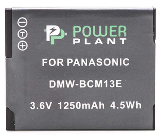 Аккумулятор для фотокамеры PowerPlant Panasonic DMW-BCM13E 1250mAh (DV00DV1381)
