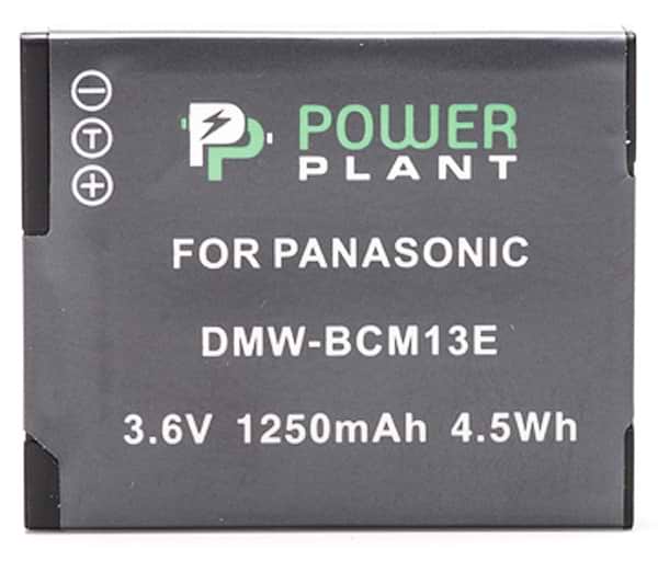 Фото - Акумулятор для фотокамери PowerPlant Panasonic DMW-BCM13E 1250mAh (DV00DV1381)