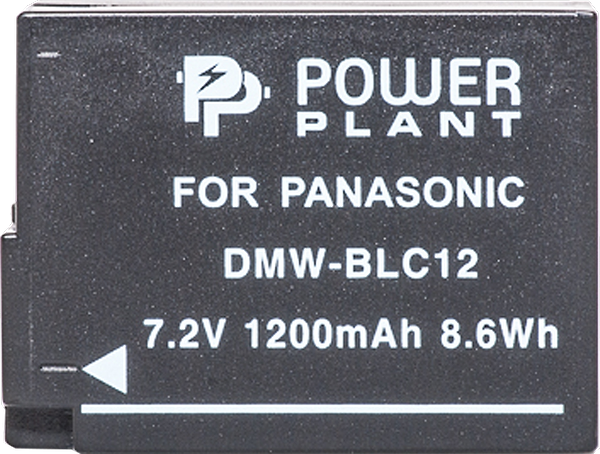Фото - Акумулятор для фотокамери PowerPlant Panasonic DMW-BLC12, DMW-GH2 1200mAh (DV00DV1297)