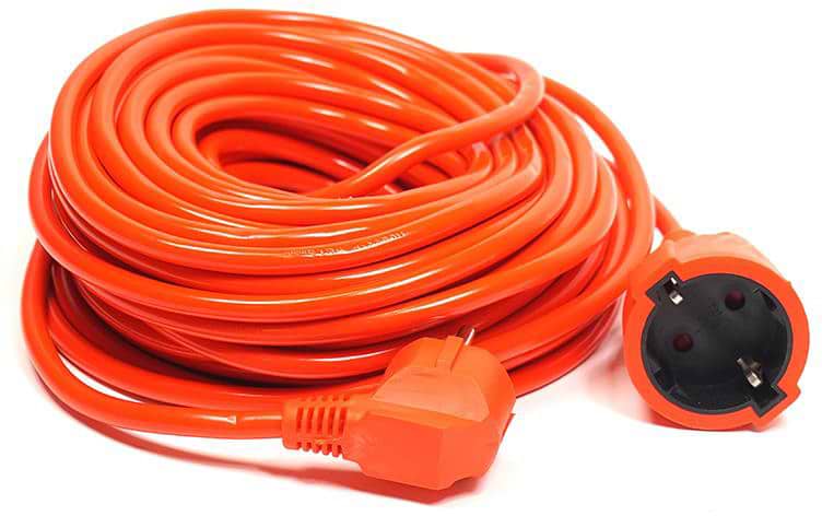 Удлинитель 220В PowerPlant PPCA16M20S1L 1 розетка 20m Orange