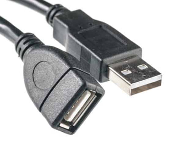 Фото - Кабель USB type A - USB type A PowerPlant USB 2.0 AF – AM 1.5 м (KD00AS1189)