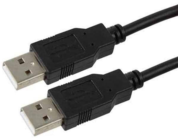 Фото - Кабель USB type A - USB type A PowerPlant USB 2.0 AM-USB 2.0 AM One Ferrite 3m Black (KD00AS1215)