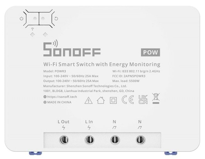 Фото - Умный диммер Sonoff POWR3