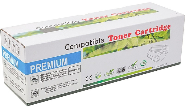 Фото - Картридж для лазерных принтеров/МФУ PowerPlant Canon MF641/643/645, LBP-621/623 (CRG-054H) CY с чипом (PP-CRG-054HC)