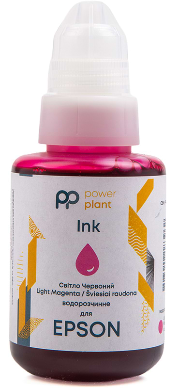 Чернила PowerPlant для Epson 140г Light Magenta водорастворимое (PP-EPS-LM)