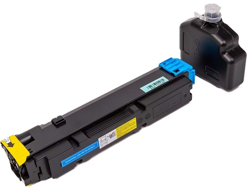 Картридж для лазерных принтеров/МФУ PowerPlant Kyocera TK-5370 CY с чипом (PP-TK-5370CY)