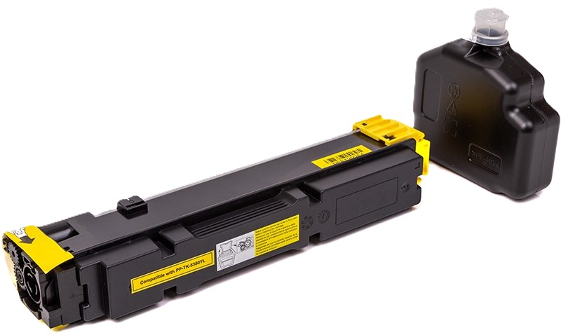 Картридж для лазерных принтеров/МФУ PowerPlant Kyocera TK-5380 YL с чипом (PP-TK-5380YL)