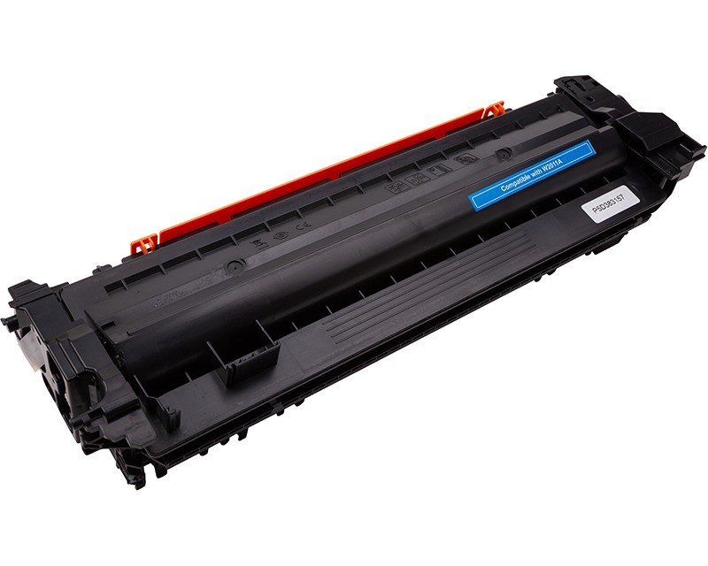 Картридж для лазерных принтеров/МФУ PowerPlant HP Color LaserJet Enterprise M776 (W2011A) CY (з чипом)