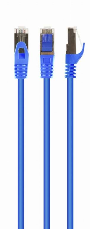 Кабель патч-корд Cablexpert S/FTP (PP6A-LSZHCU-B-10M) 50u 10m Blue
