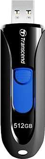 Флеш USB Transcend 512GB JetFlash 790 Black (TS512GJF790K) - Фото 1