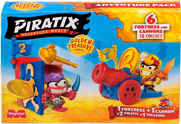 Фото - Игровая фигурка-сюрприз набор Piratix Golden Treasure - ПИРАТСКИЕ ПРИКЛЮЧЕНИЯ (PPX1D226IN00)