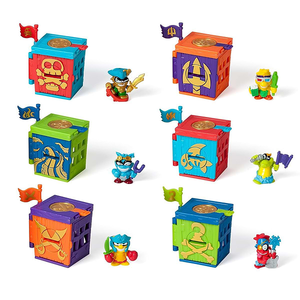 Фото - Игровая фигурка-сюрприз набор Piratix Golden Treasure - ПИРАТСКИЕ ПРИКЛЮЧЕНИЯ (PPX1D226IN00)