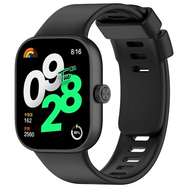 Фото - Ремінець для смарт-годинника BeCover Xiaomi Redmi Watch 4 Black (711500)