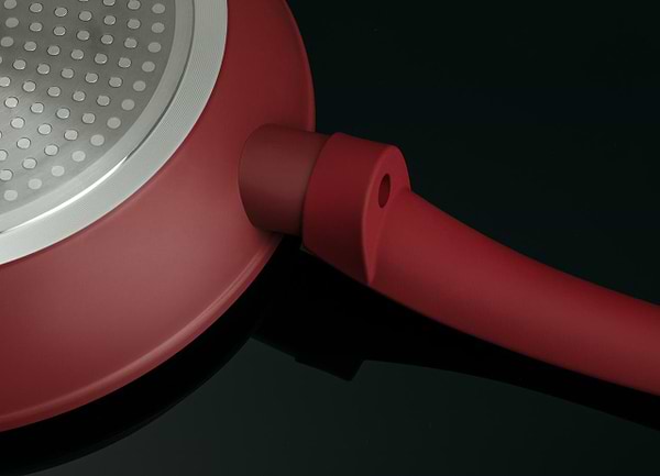 Фото - Сковорода универсальная Pepper Candy Burgundy 20x4.0 cм (PR-2111-20)