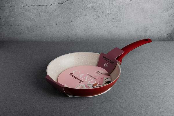 Фото - Сковорода универсальная Pepper Candy Burgundy 20x4.0 cм (PR-2111-20)