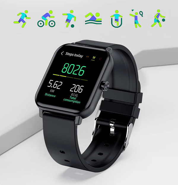 Фото - Смарт-годинник 2E Wave SE 40 mm Black (2E-CWW10BK)
