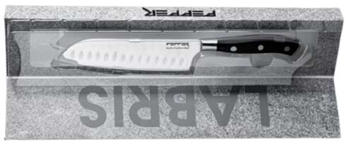 Фото - Нож сантоку Pepper Labris 17.5 см (PR-4004-6) Фото - Нож сантоку Pepper Labris 17.5 см (PR-4004-6)