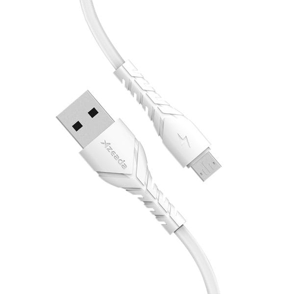 Фото - Кабель синхронизации данных Proda PD-B47m Micro USB Quick Charge 3А White (PD-B47m-WHT)