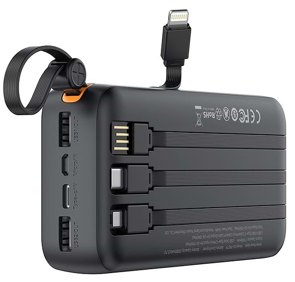 Фото - Батарея мобильная XO PR279 20000mAh 10W Black