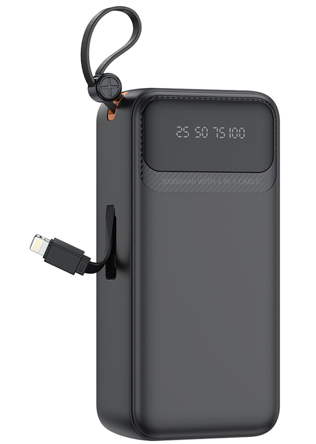 Батарея мобильная XO 30000mAh (PR280.black) - Фото 1