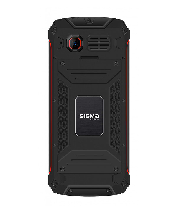 Фото - Мобильный телефон Sigma mobile X-treme PR68 Dual Sim Black/Red