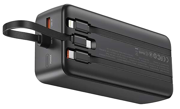 Фото - Батарея мобильная XO PR276 30000mAh 22.5W Black