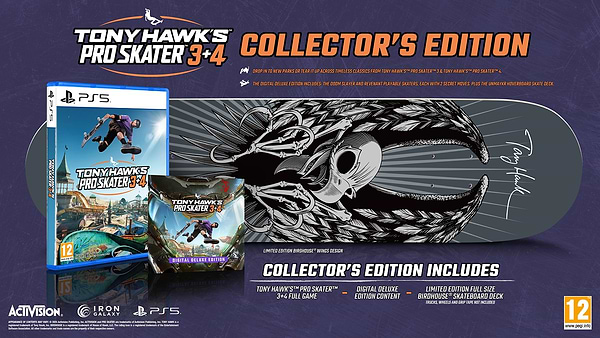 Фото - Игровой диск PS5 Tony Hawk's Pro Skater 3 + 4 [Collector's Edition]