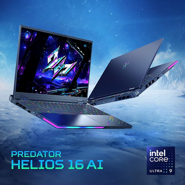 Фото - Ноутбук ігровий Acer Predator Helios 16 PH16-73 (NH.QW3EU.002) Obsidian Black