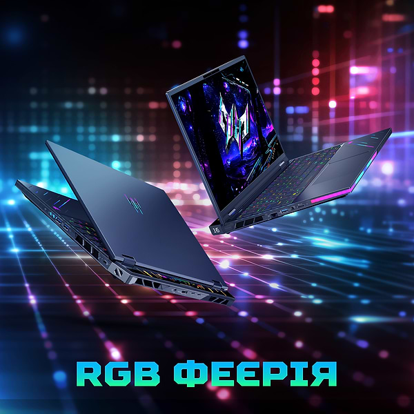 Фото - Ноутбук ігровий Acer Predator Helios 16 PH16-73 (NH.QW3EU.002) Obsidian Black