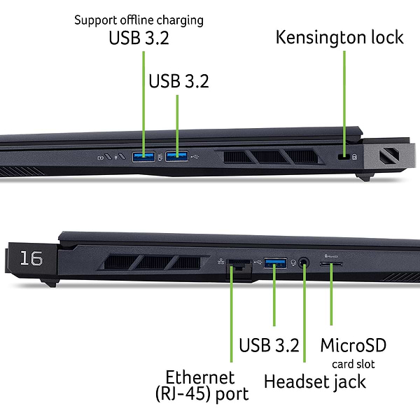 Фото - Ноутбук игровой Acer Predator Helios Neo 16 PHN16-73 (NH.QX2EU.005) Abyssal Black