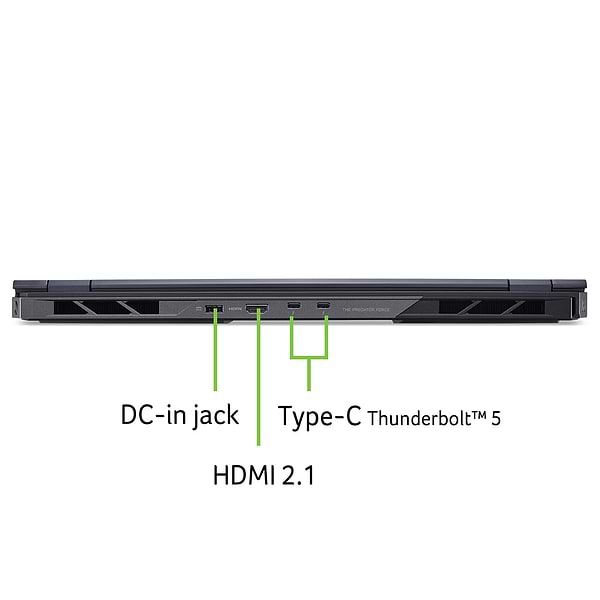 Фото - Ноутбук ігровий Acer Predator Helios 18 AI PH18-73-90GS (NH.QVZEU.004) Abyssal Black