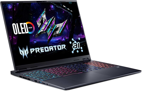 Фото - Ноутбук игровой Acer Predator Helios Neo 16S AI PHN16S-71-92QD (NH.QX7EU.005) Abyssal Black
