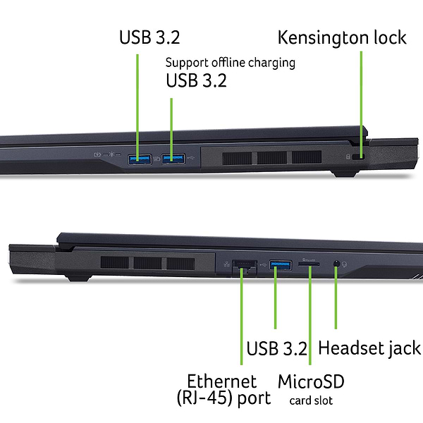 Фото - Ноутбук ігровий Acer Predator Helios Neo 18 PHN18-72 (NH.QVLEU.003) Obsidian Black